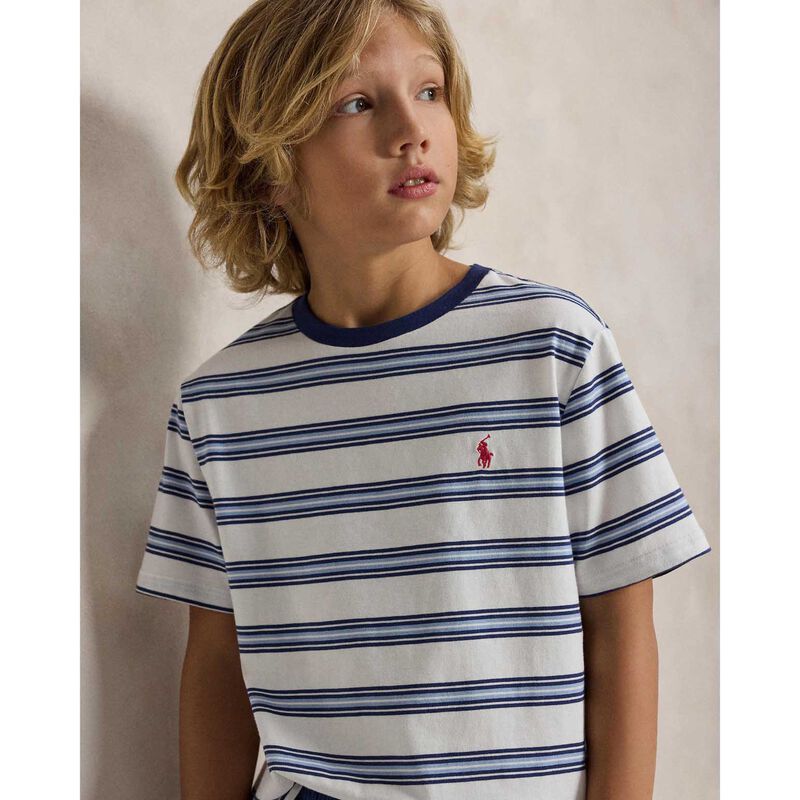 Polo Ralph Lauren Striped Cotton Jersey Tee image number 2